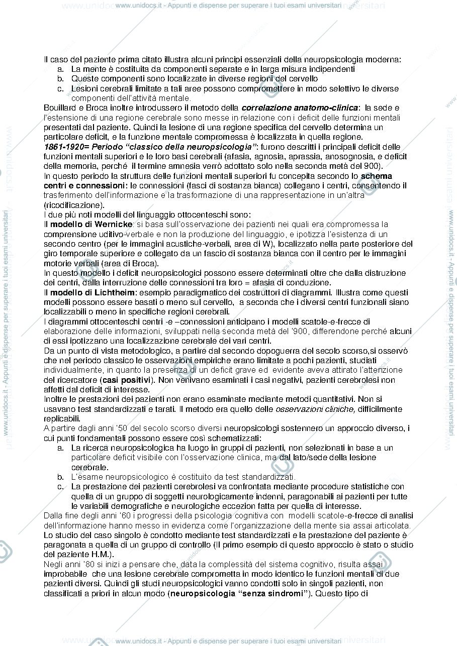 Anteprima pagina 2 — Manuale di Neuropsicologia - Vallar/Papagno