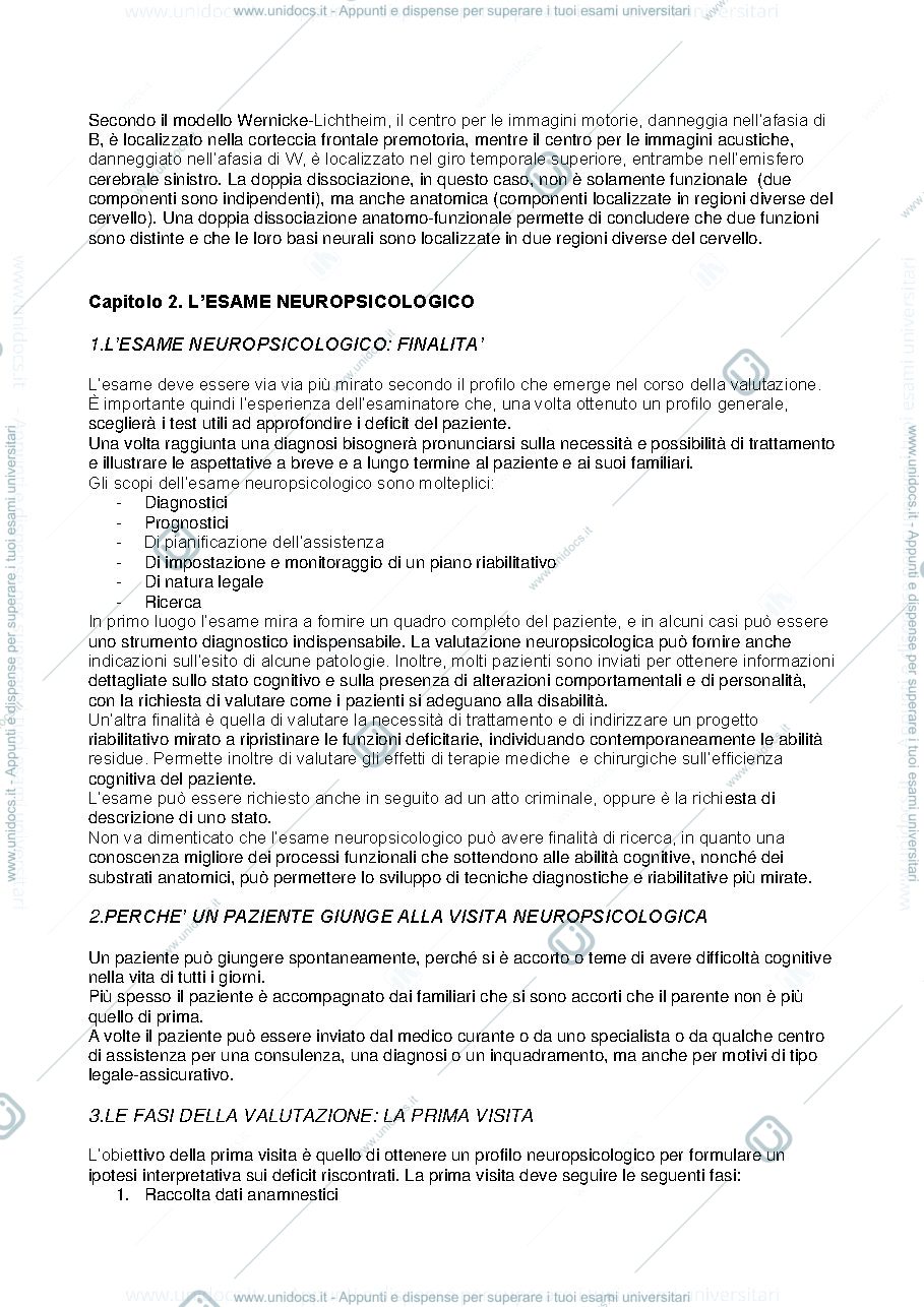 Anteprima pagina 4 — Manuale di Neuropsicologia - Vallar/Papagno