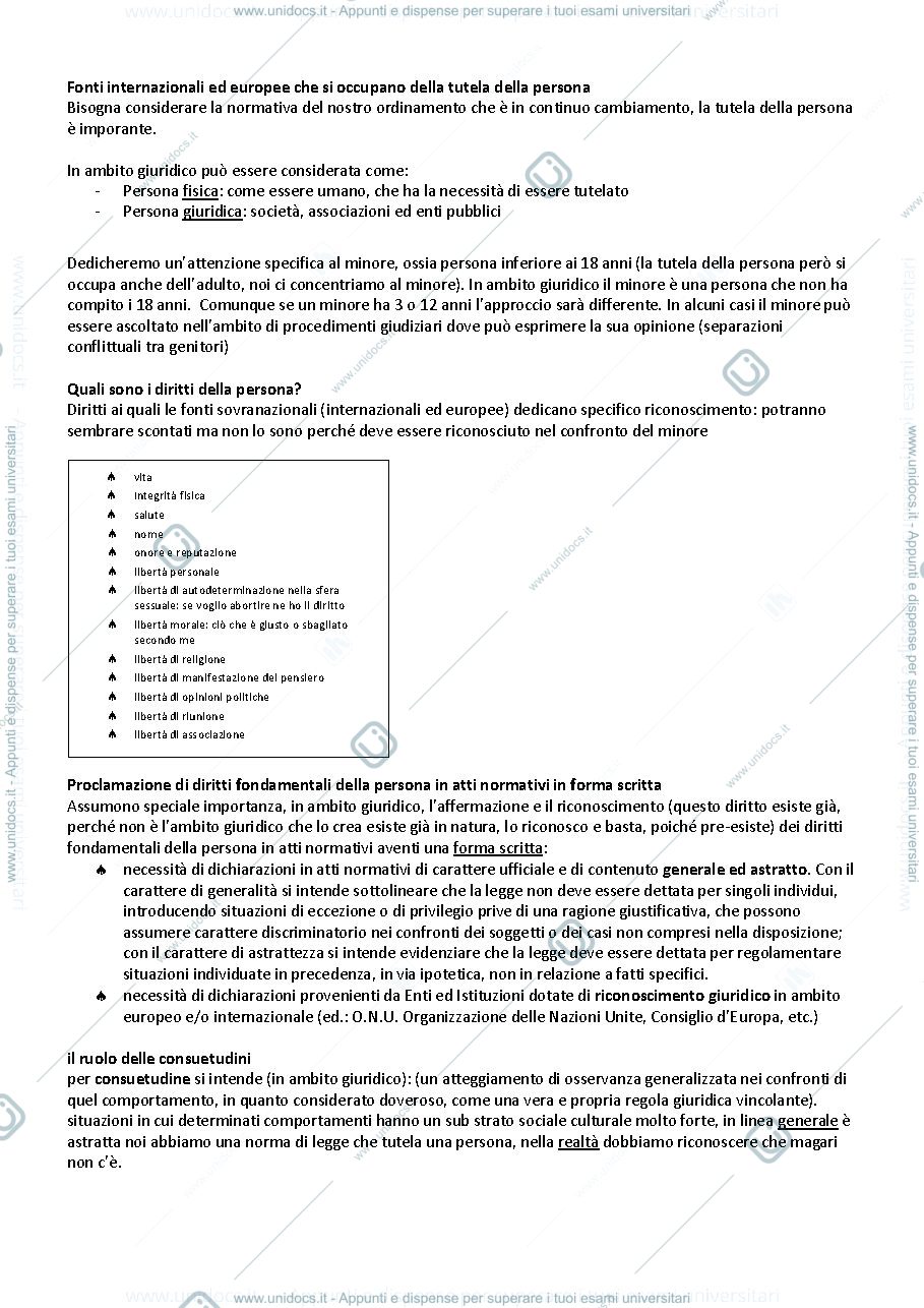 Anteprima pagina 1 — appunti normativa