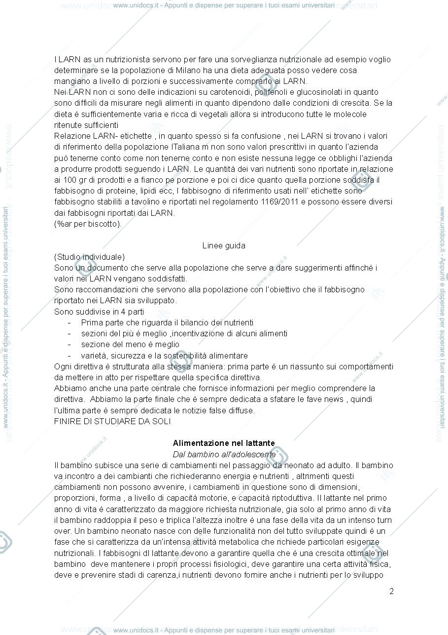 Anteprima pagina 2 — Nutrizione applicata 