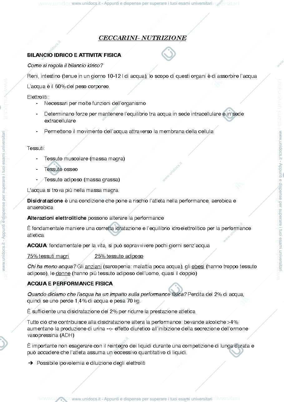 Anteprima pagina 1 — NUTRIZIONE E MEDICINA CLINICA