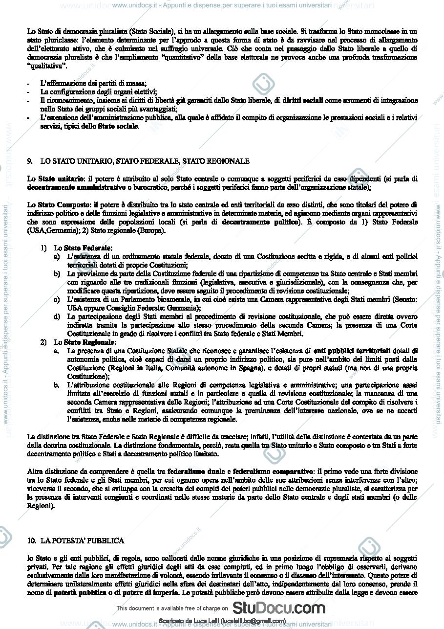 Anteprima pagina 3 — Appunti esame Bottari