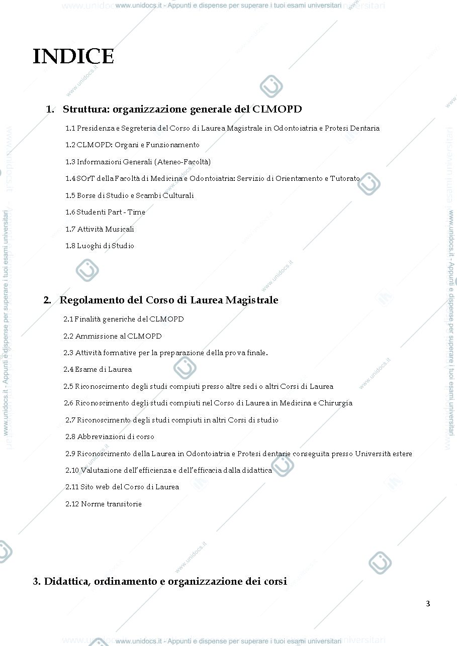 Anteprima pagina 3 — GUIDA DELLO STUDENTE ANNO ACCADEMICO 2017/2018