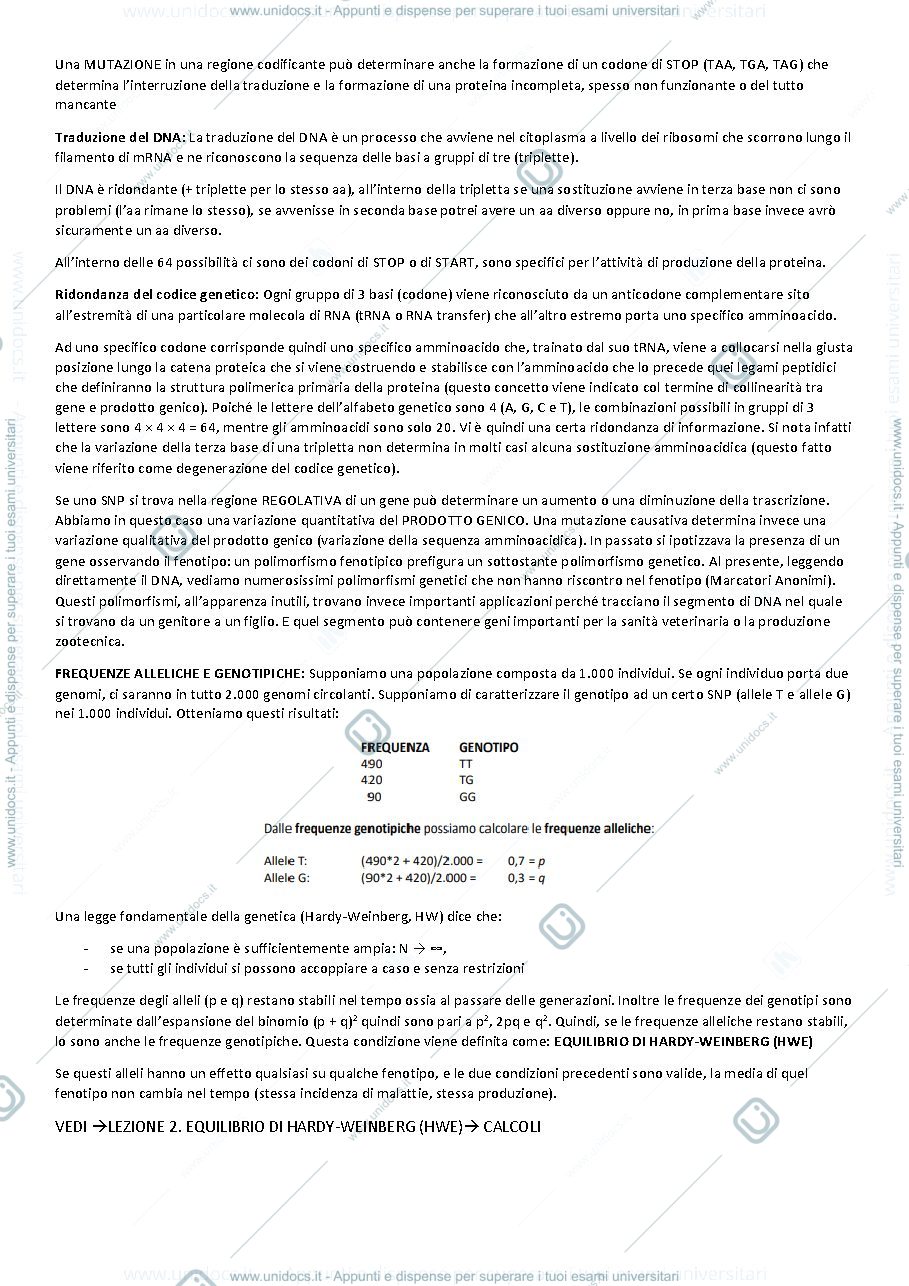 Anteprima pagina 2 — Genomica