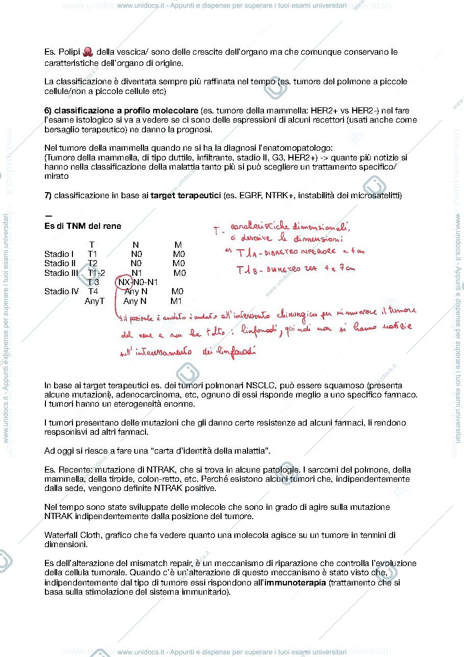 Anteprima pagina 2 — Appunti lezioni oncologia