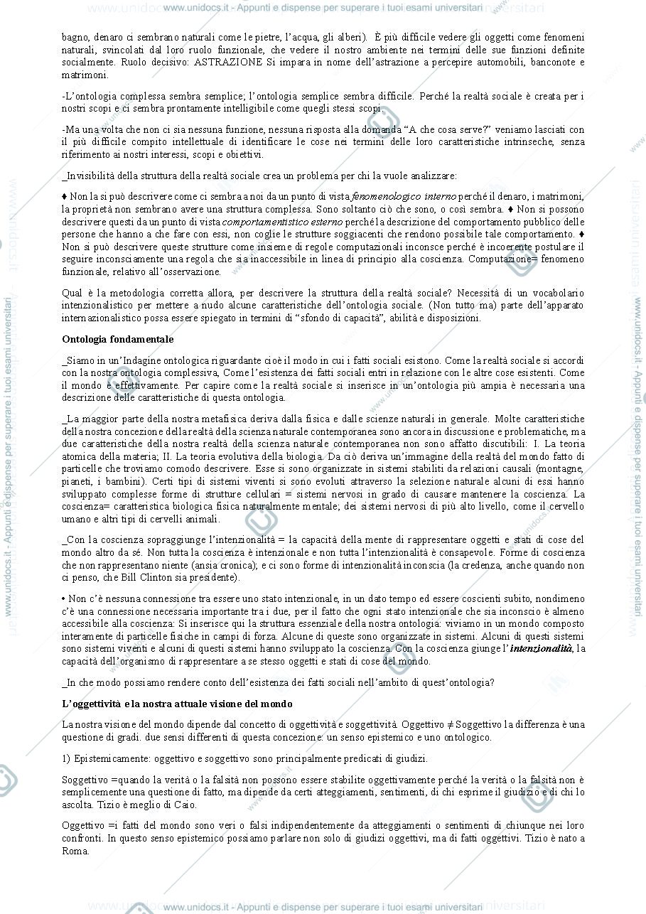 Anteprima pagina 2 — La Costruzione Della Realtà Sociale di J. Searle