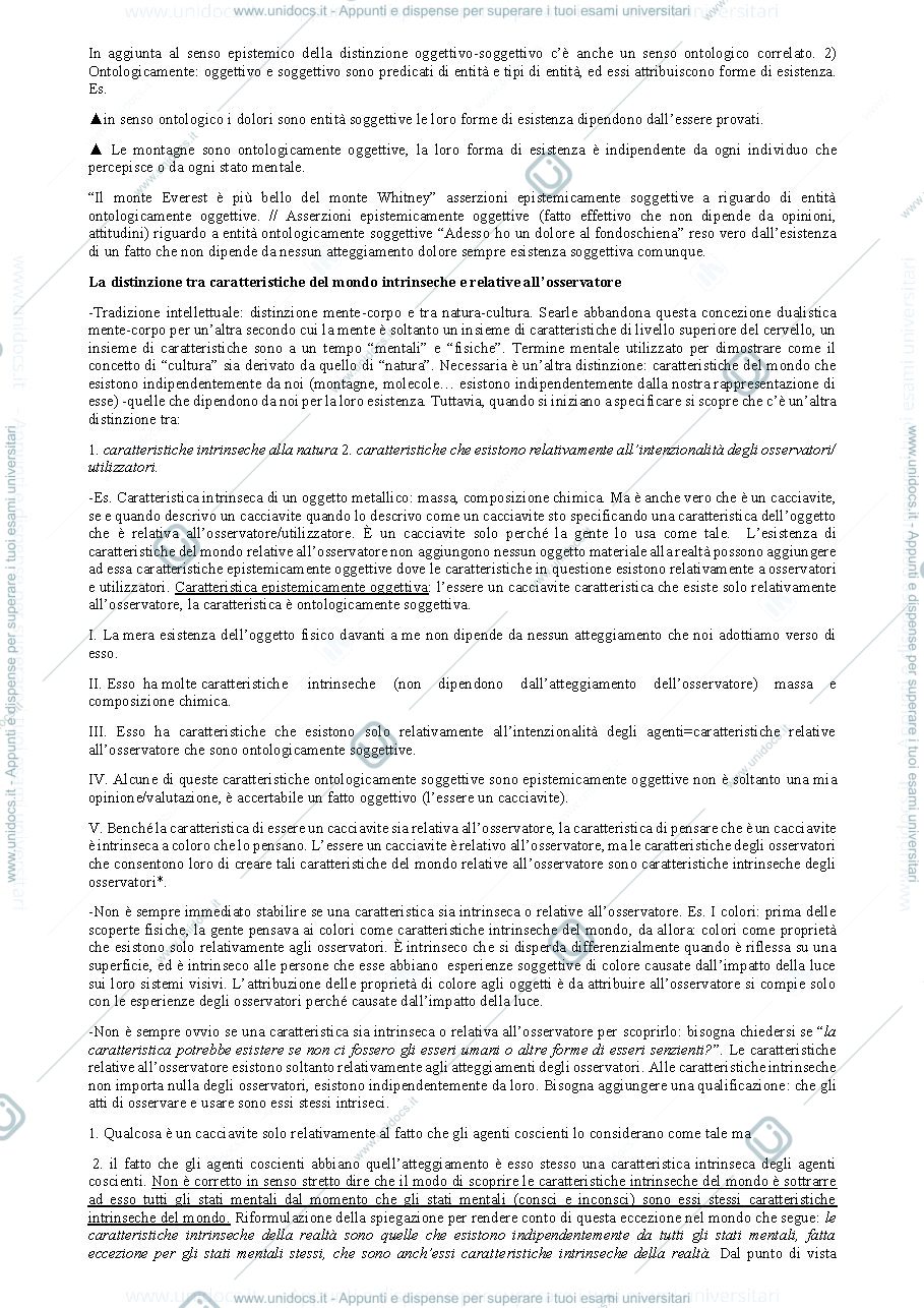 Anteprima pagina 3 — La Costruzione Della Realtà Sociale di J. Searle
