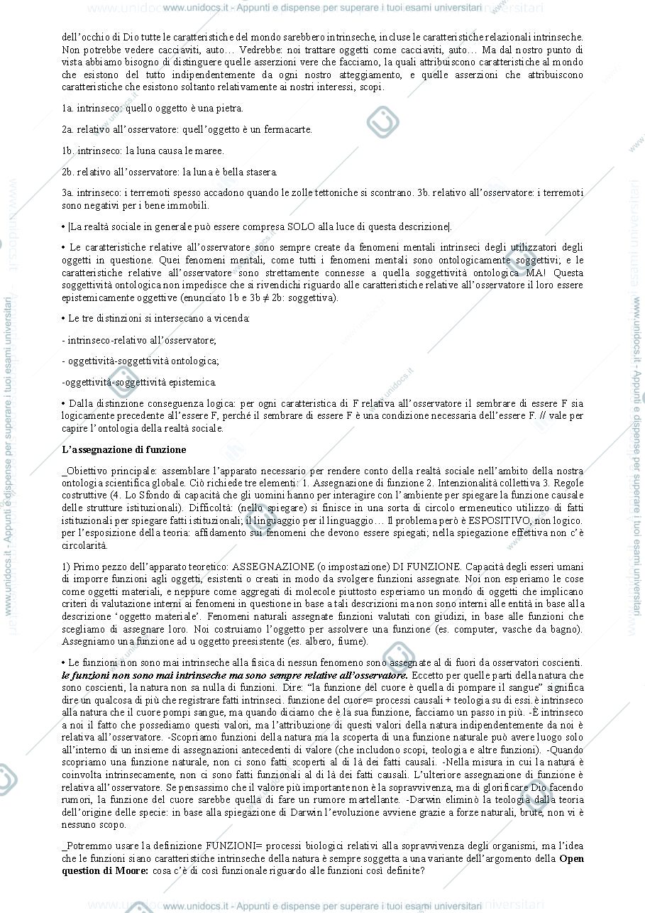 Anteprima pagina 4 — La Costruzione Della Realtà Sociale di J. Searle