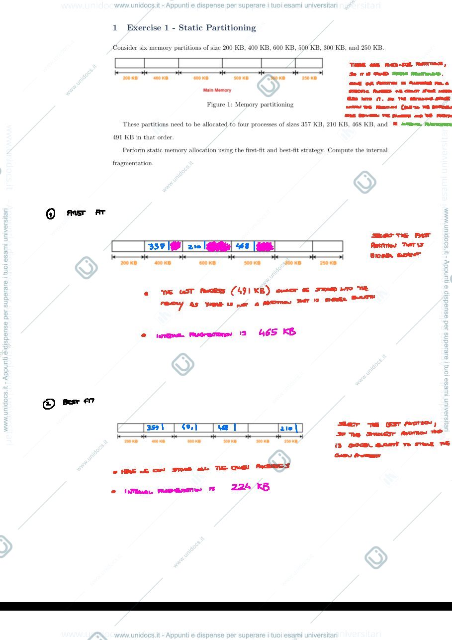 Anteprima pagina 1 — Exercises