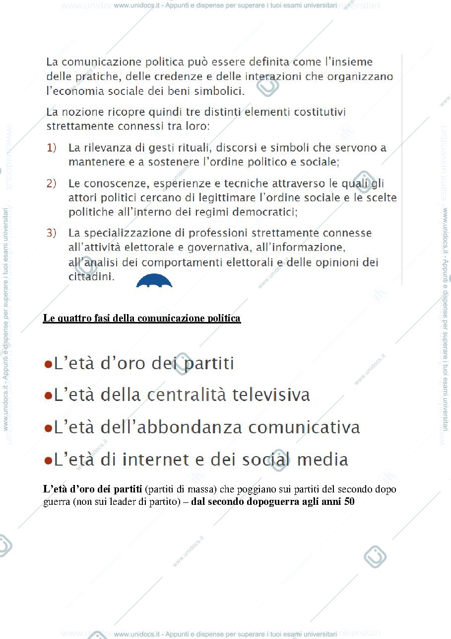 Anteprima pagina 3 — Opinione pubblica e comunicazione politica