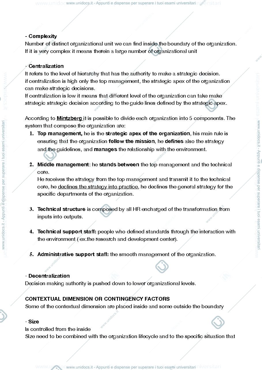Anteprima pagina 4 — ORGANIZATIONAL THEORY AND DESIGN