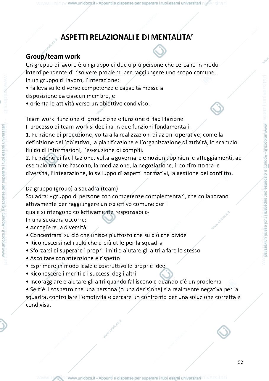 Anteprima pagina 1 — Organizzazione Aziendale lezioni 1,2,3,4