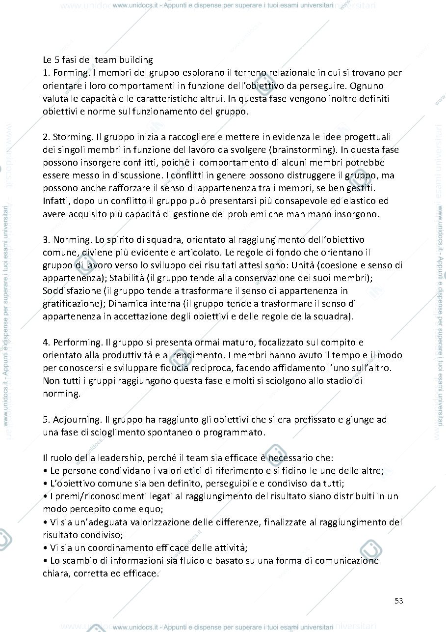Anteprima pagina 2 — Organizzazione Aziendale lezioni 1,2,3,4