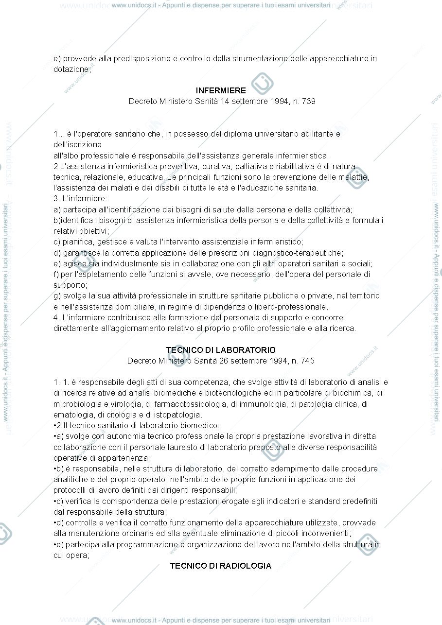 Anteprima pagina 3 — organizzazione delle professioni