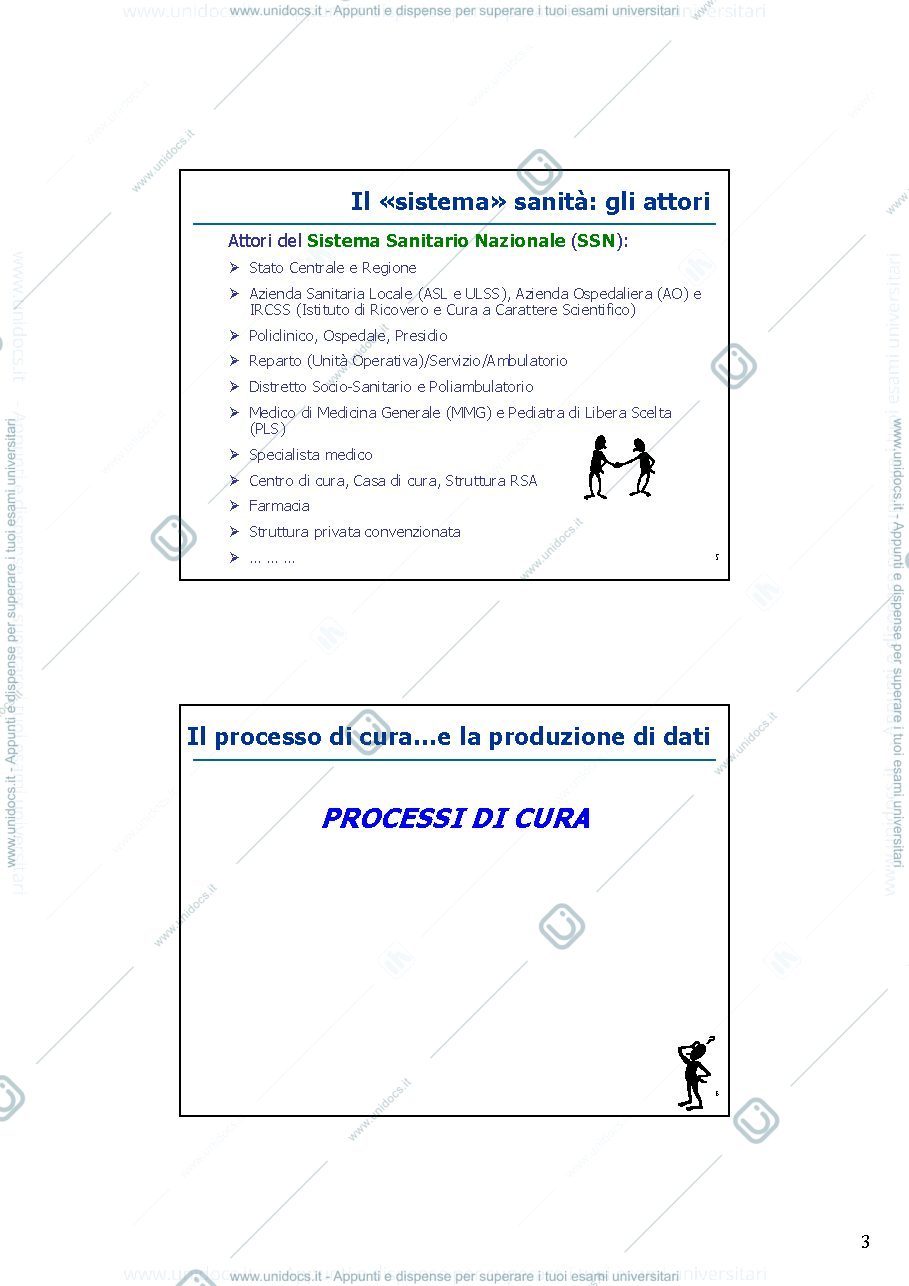 Anteprima pagina 3 — la sanità