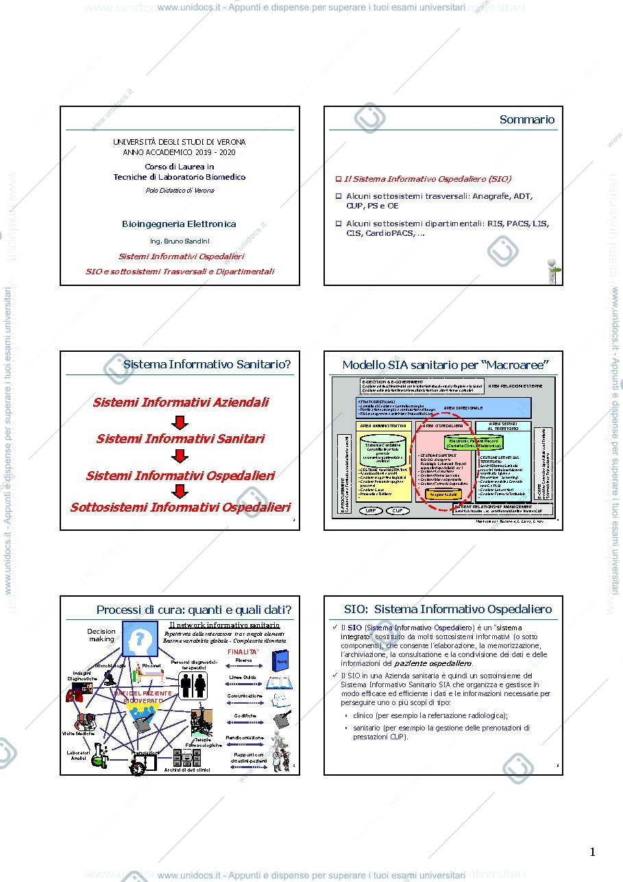 Anteprima pagina 1 — SIO , CUP