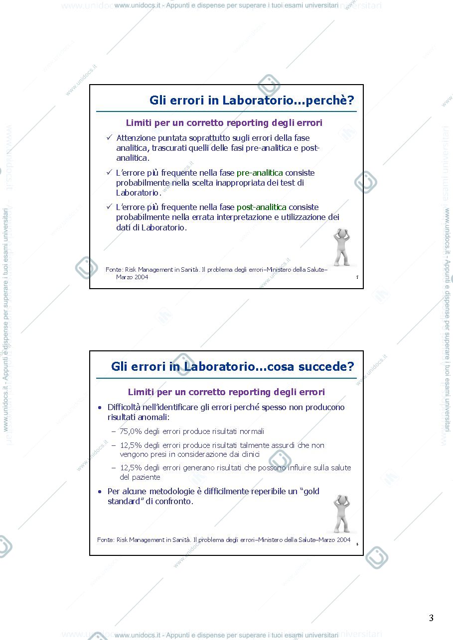 Anteprima pagina 3 — errori in laboratorio