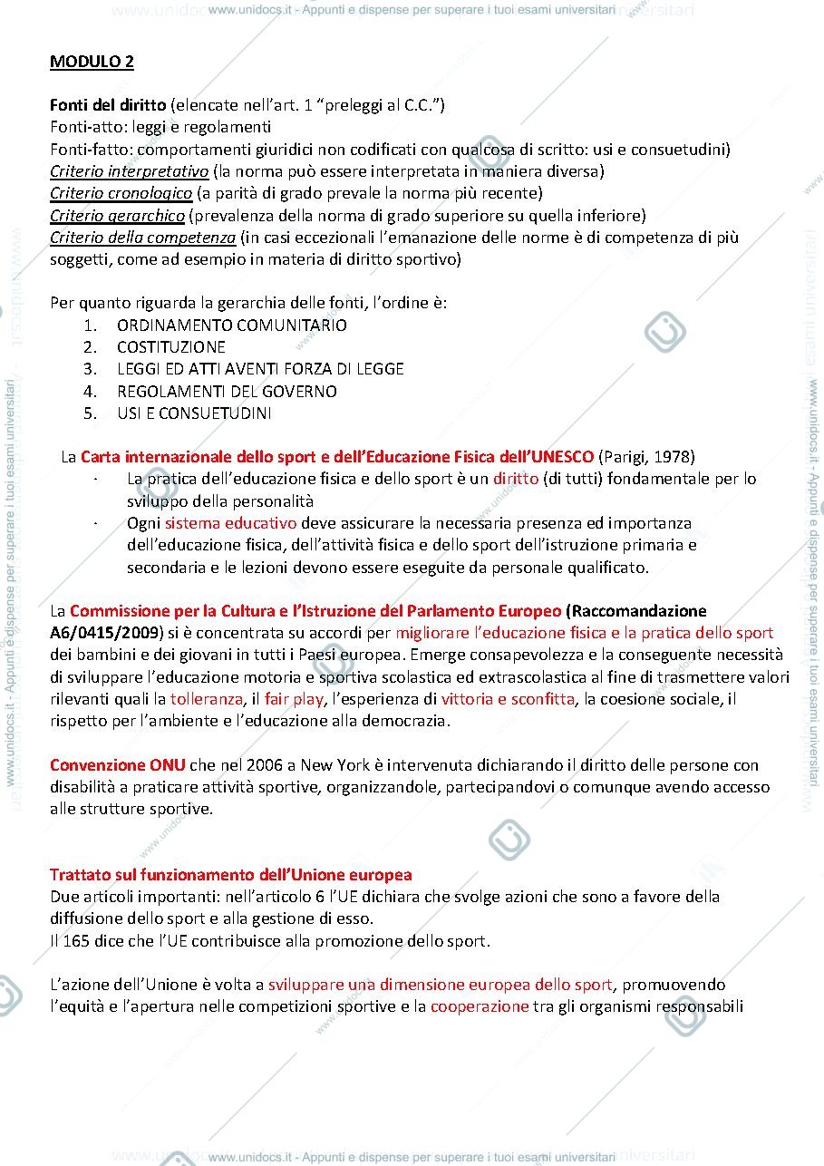 Anteprima pagina 1 — Appunti modulo di Veronesi