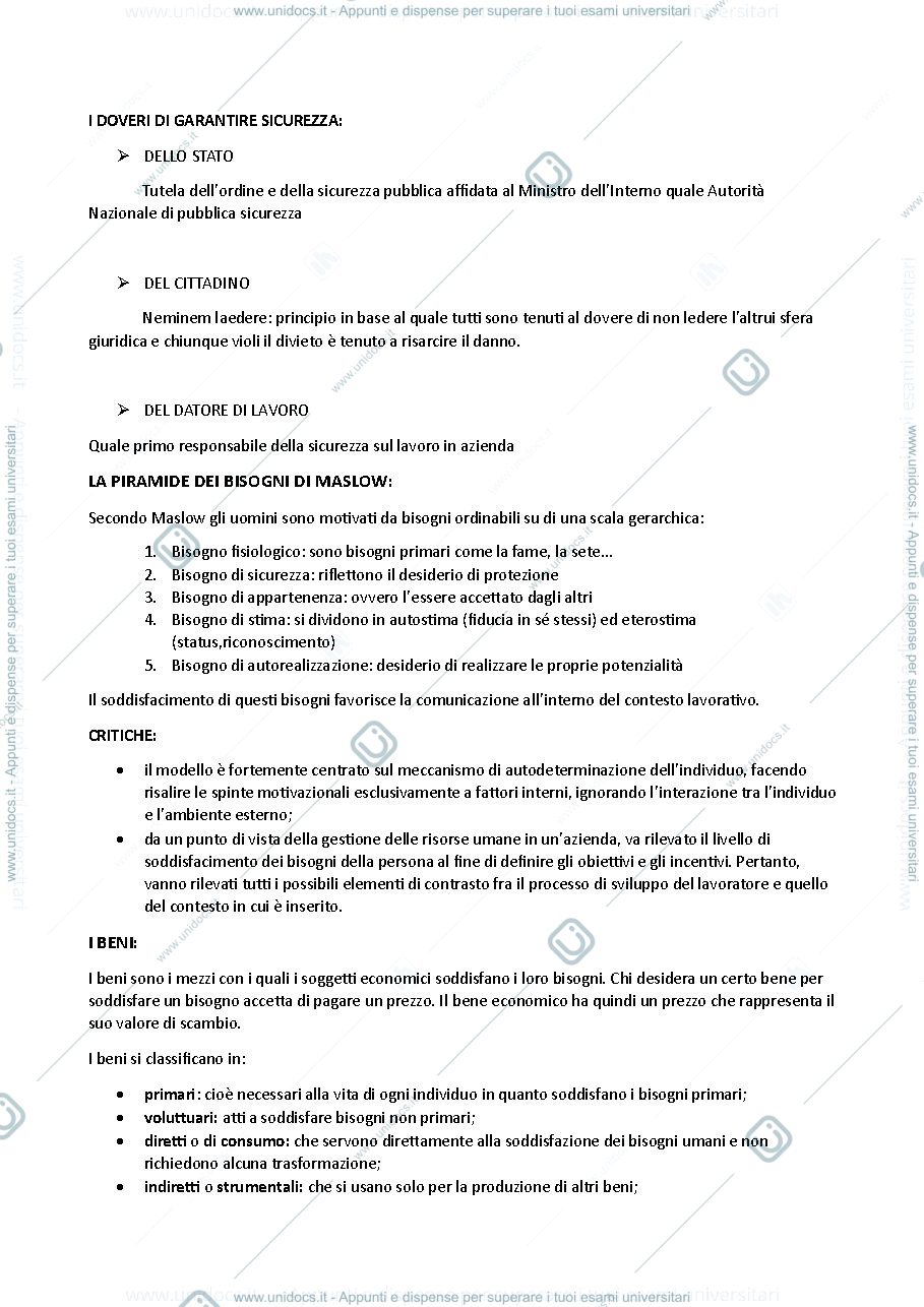 Anteprima pagina 2 — Slide di organizzazione e sicurezza aziendale