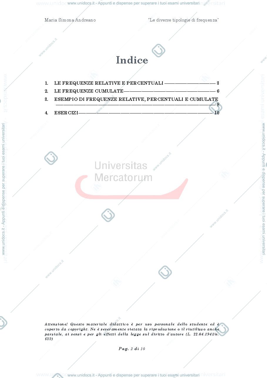 Anteprima pagina 2 — tipi di frequenza