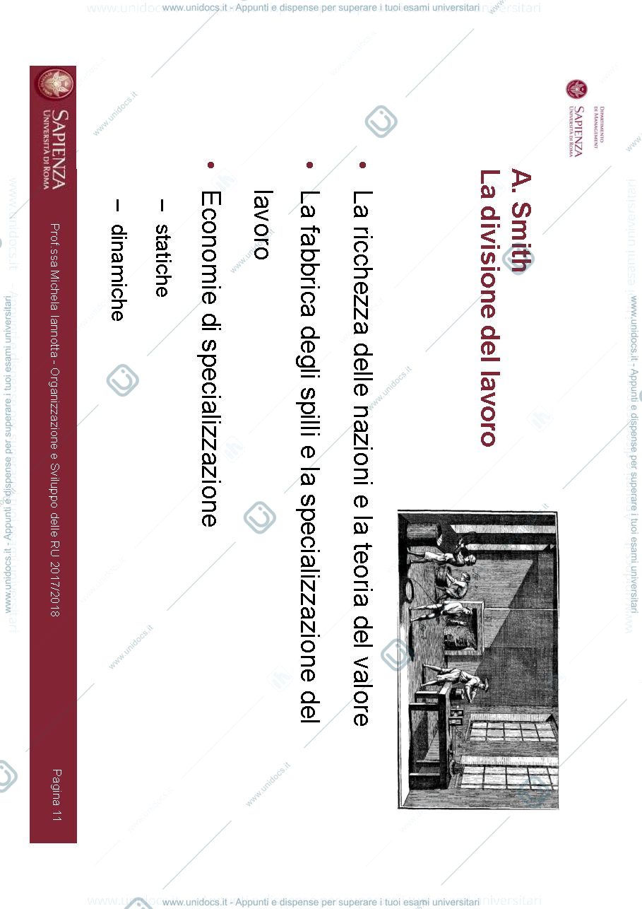 Anteprima pagina 4 — file completo delle slides di organizzazione e sviluppo delle risorse umane 