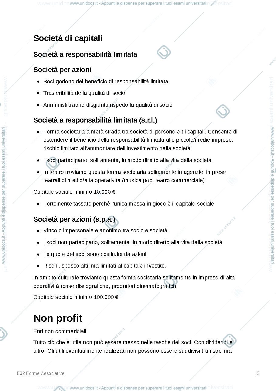 Anteprima pagina 2 — Forme Associative