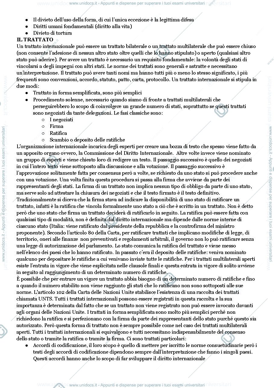 Anteprima pagina 3 — ORGANIZZAZIONE INTERNAZIONALE 