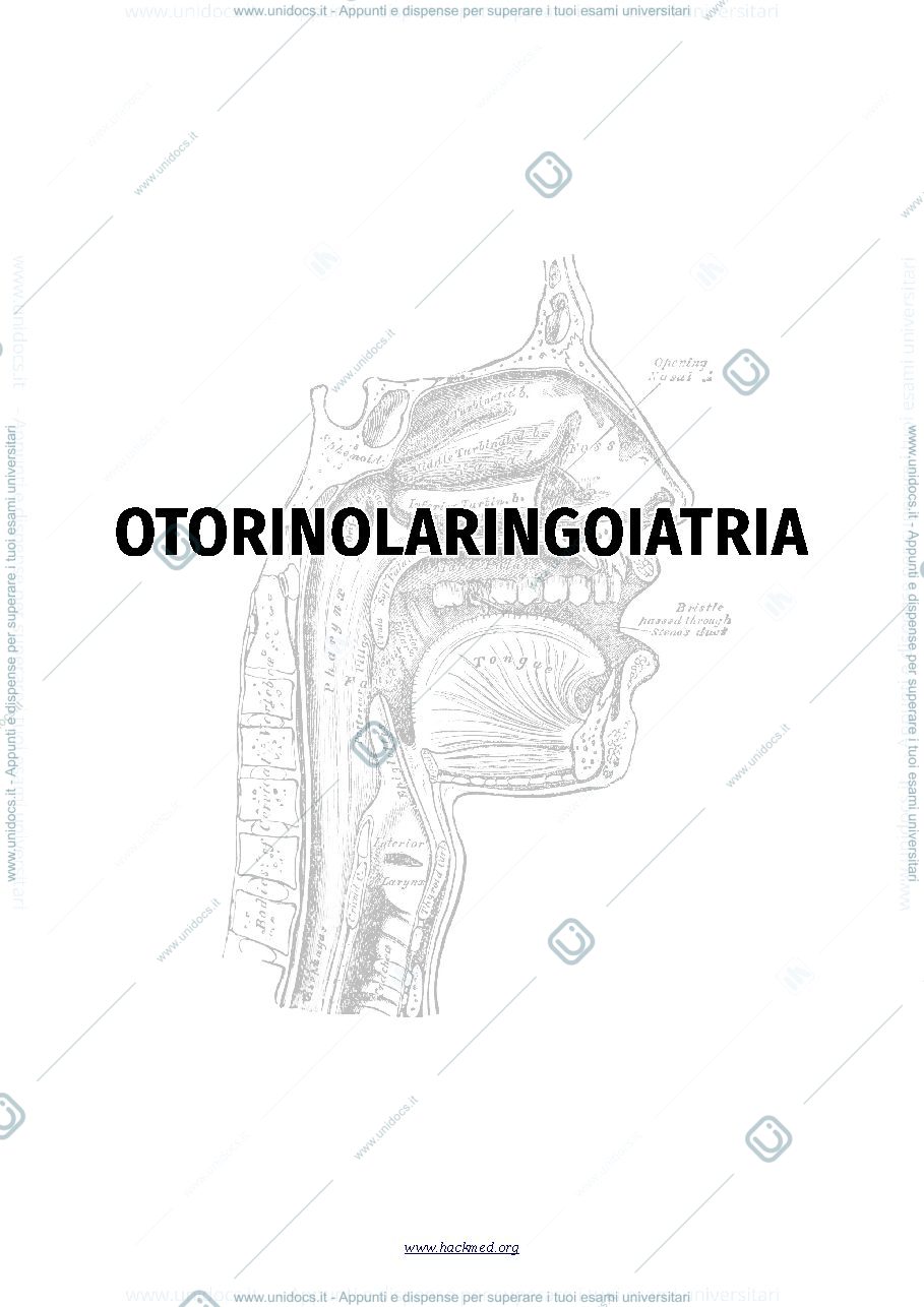 Anteprima pagina 1 — Dispensa otorino 2016