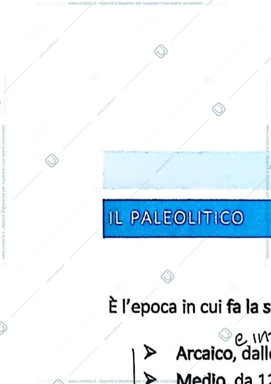 Anteprima pagina 3 — appunti di paletnologia