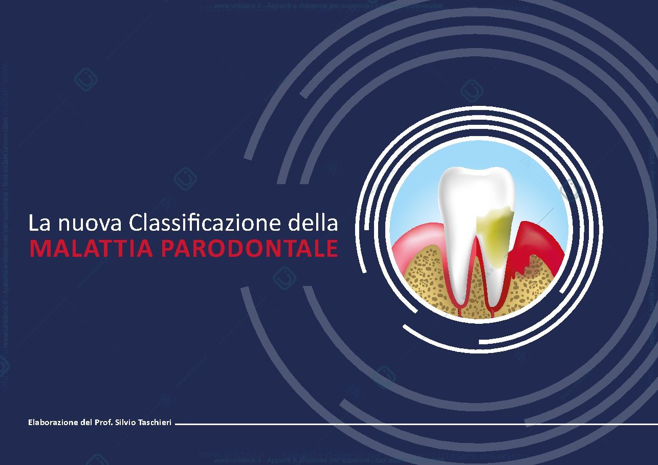 Anteprima pagina 1 — Classificazione parodontite 