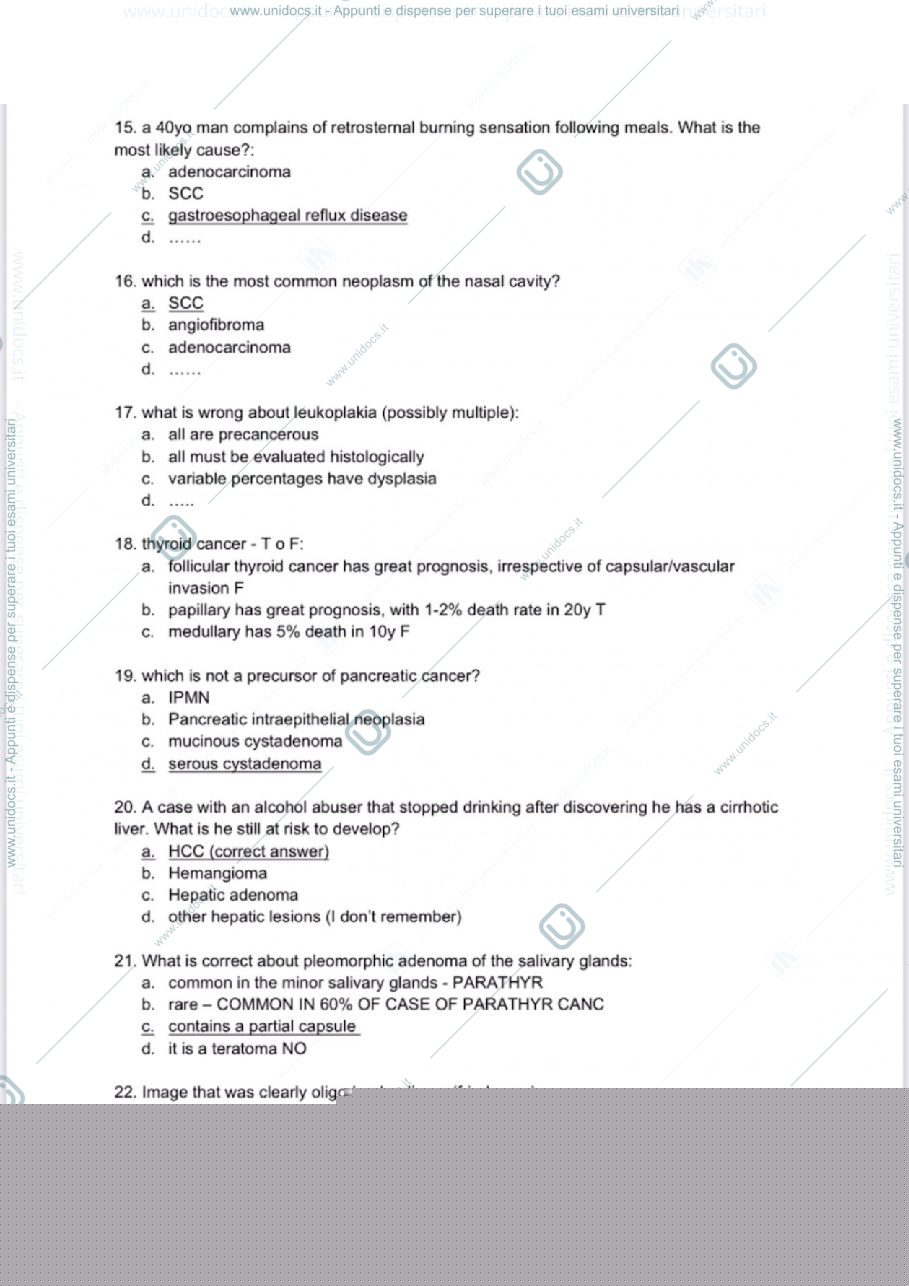 Anteprima pagina 2 — Anat pat questions