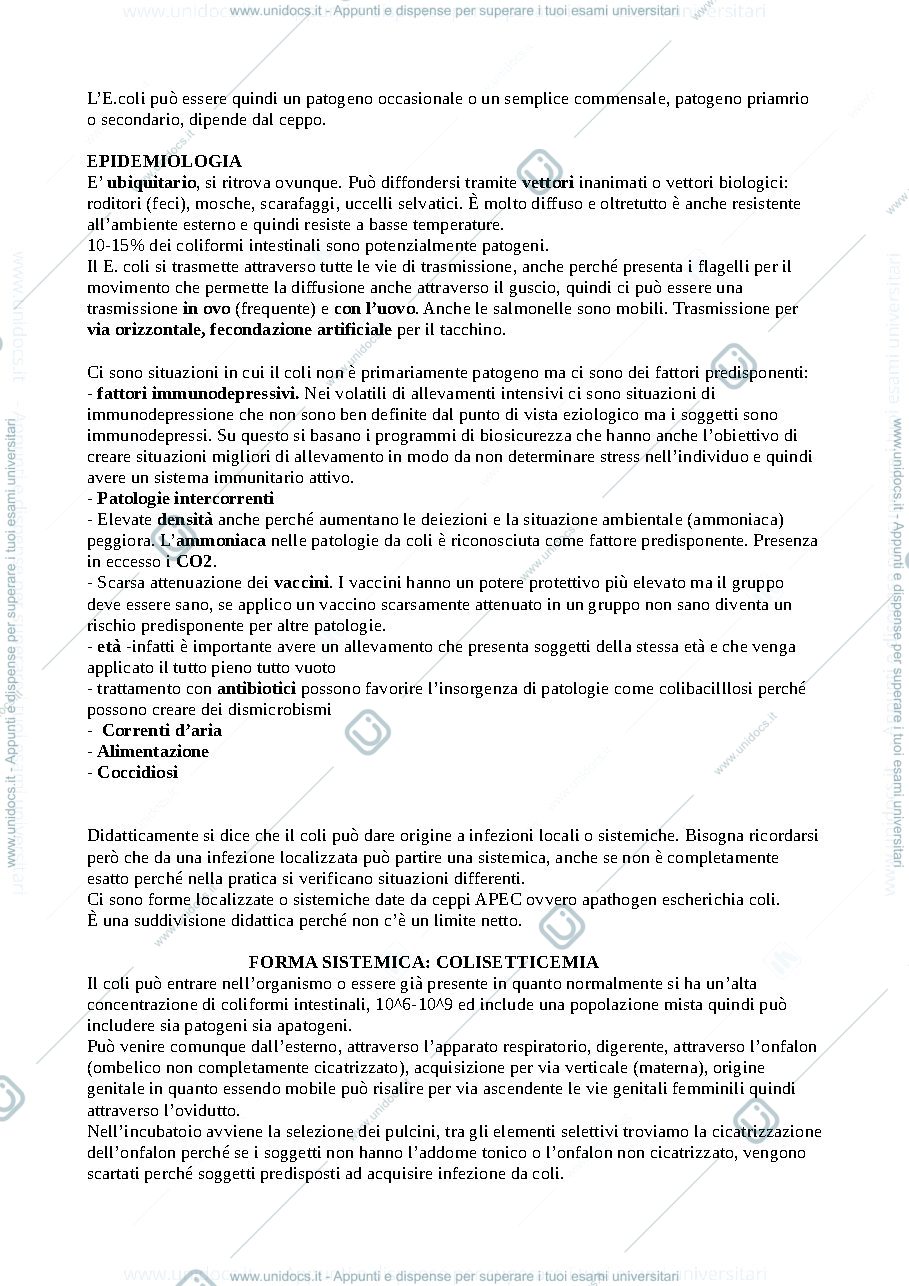 Anteprima pagina 2 — Patologia aviare