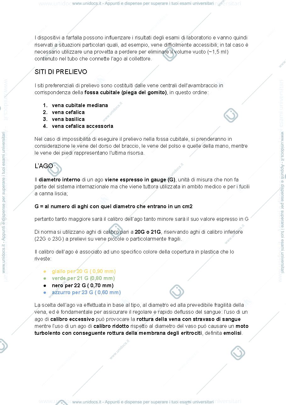 Anteprima pagina 3 — Appunti Patologia Clinica Davide Treré infermieristica 2024-25