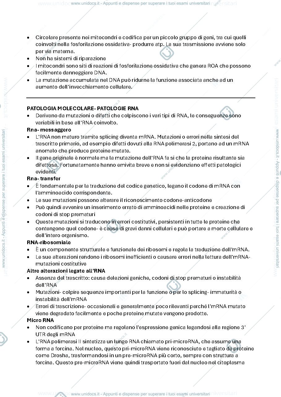 Anteprima pagina 4 — Appunti integrati di Patologia generale