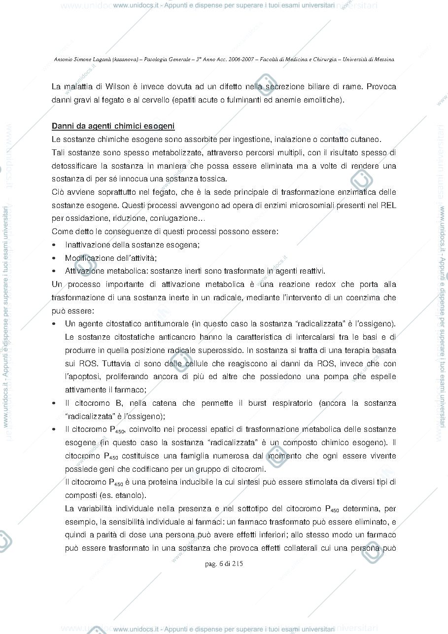 Anteprima pagina 4 — Fisiopatologia