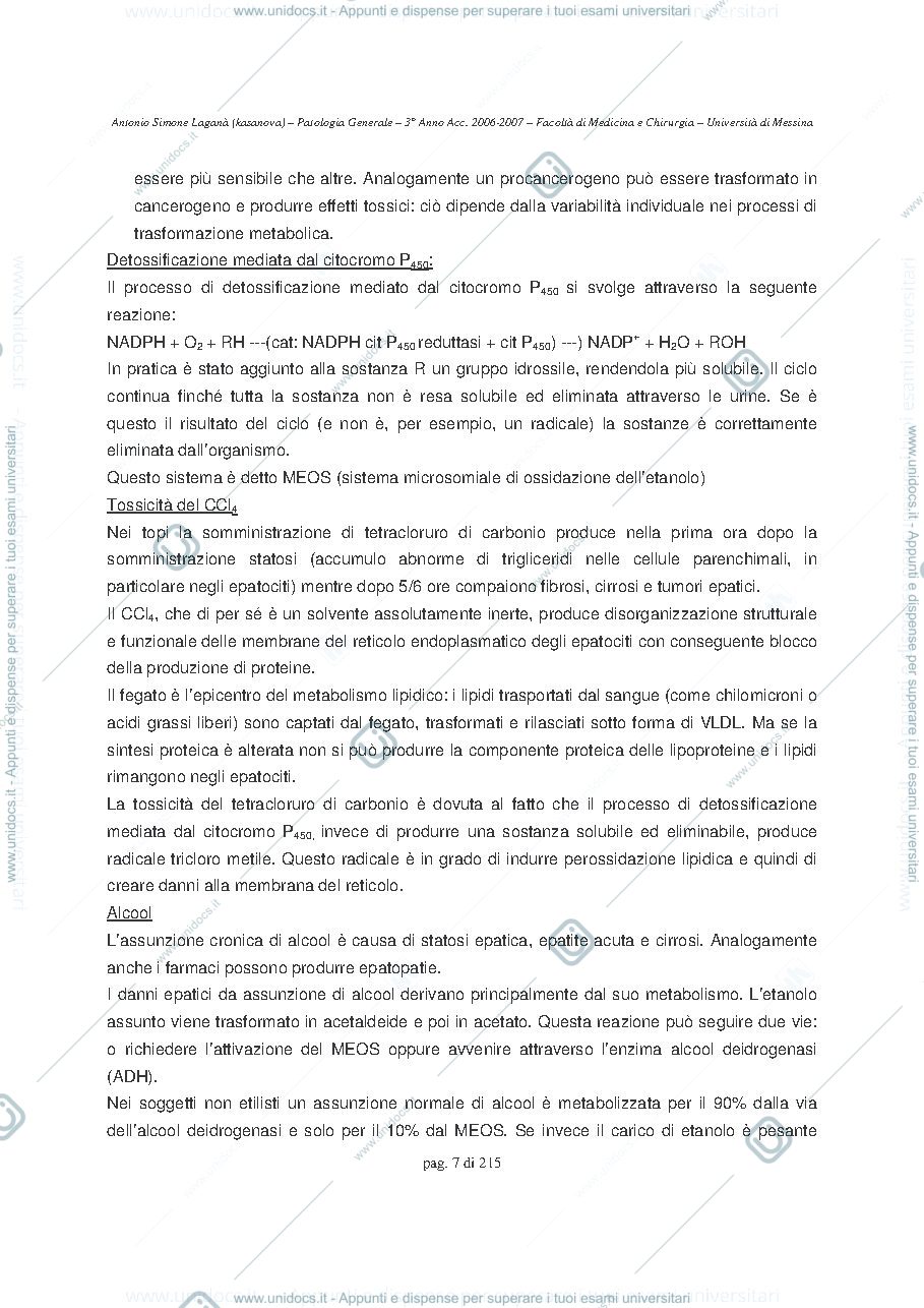 Anteprima pagina 5 — Fisiopatologia