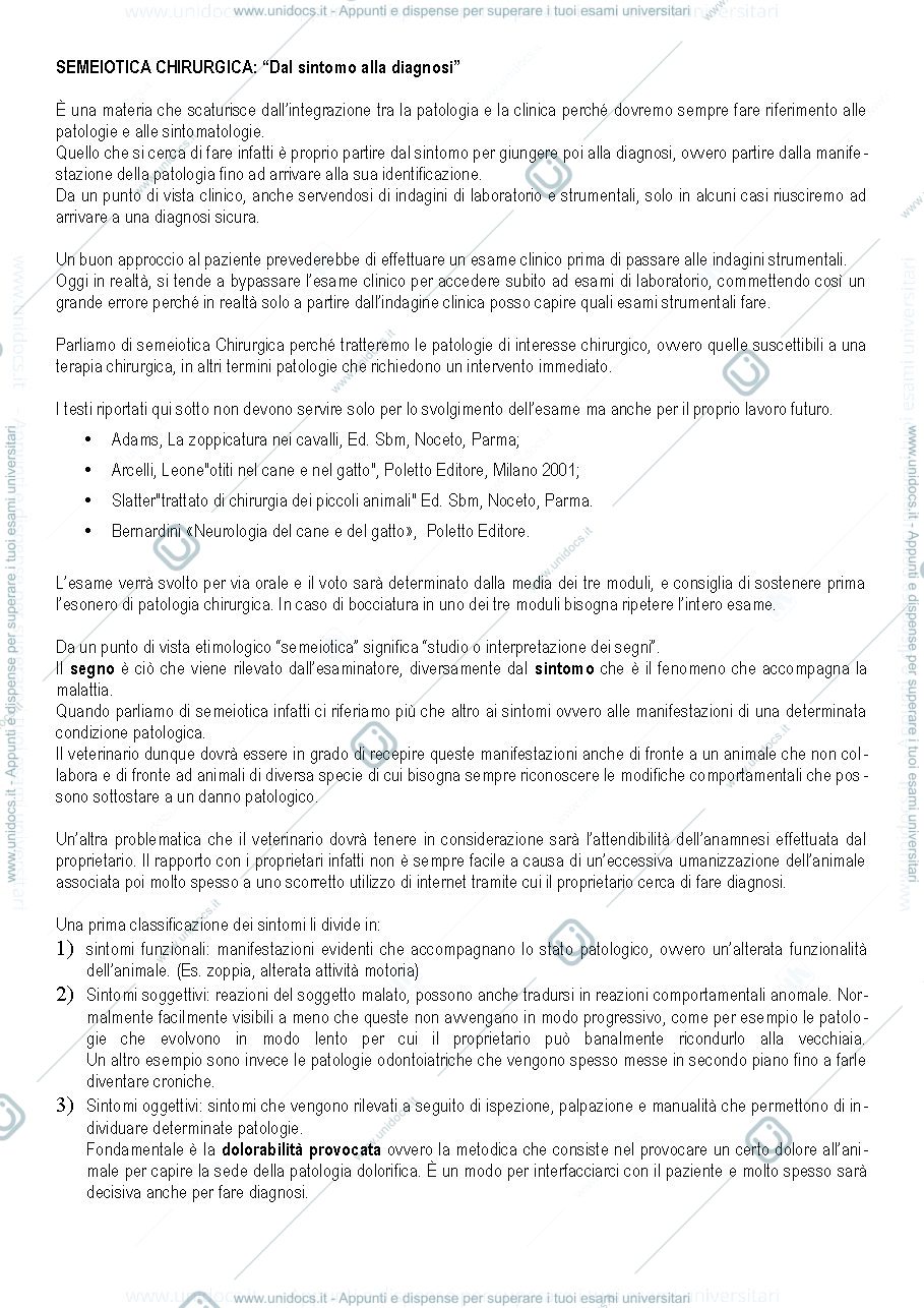 Anteprima pagina 1 — Semeiotica chirurgica