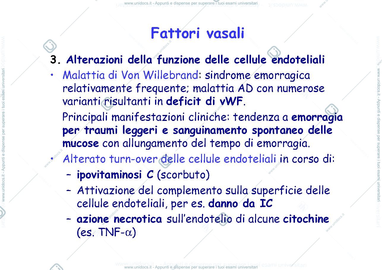Anteprima pagina 3 — malattie emorragiche
