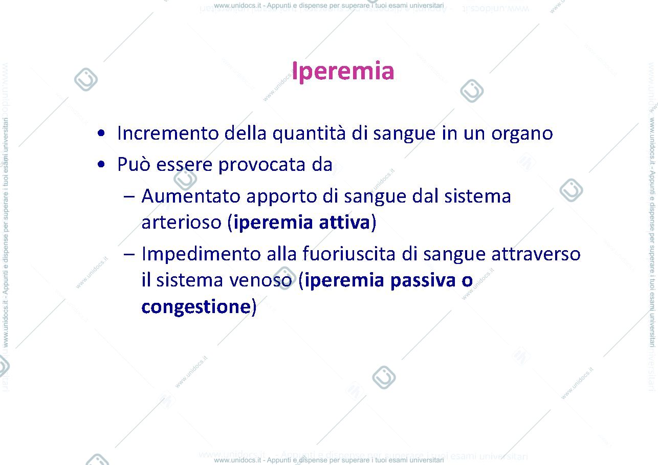 Anteprima pagina 2 — alterazione emodinamica