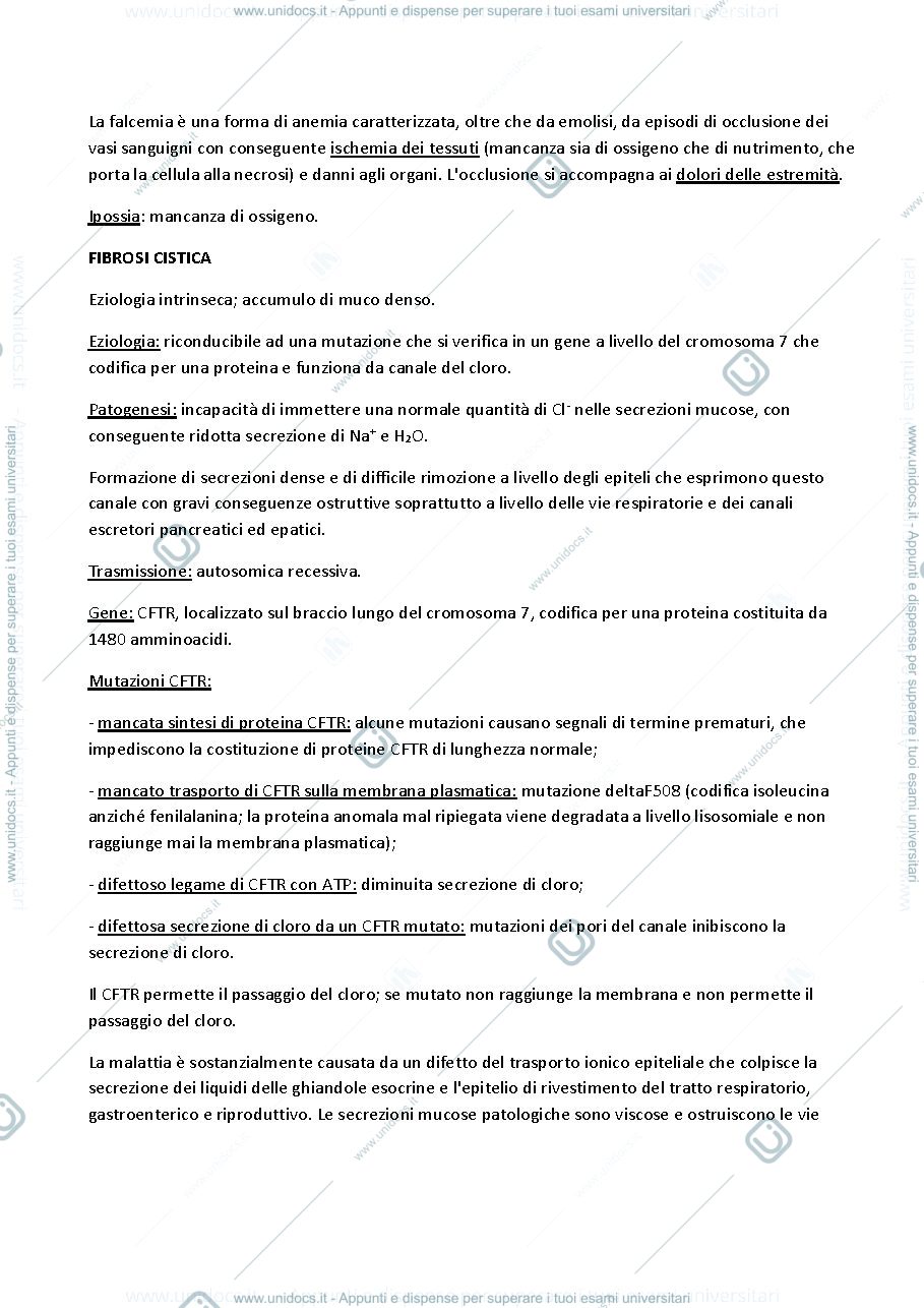 Anteprima pagina 4 — PATOLOGIA GENERALE E FISIOPATOLOGIA