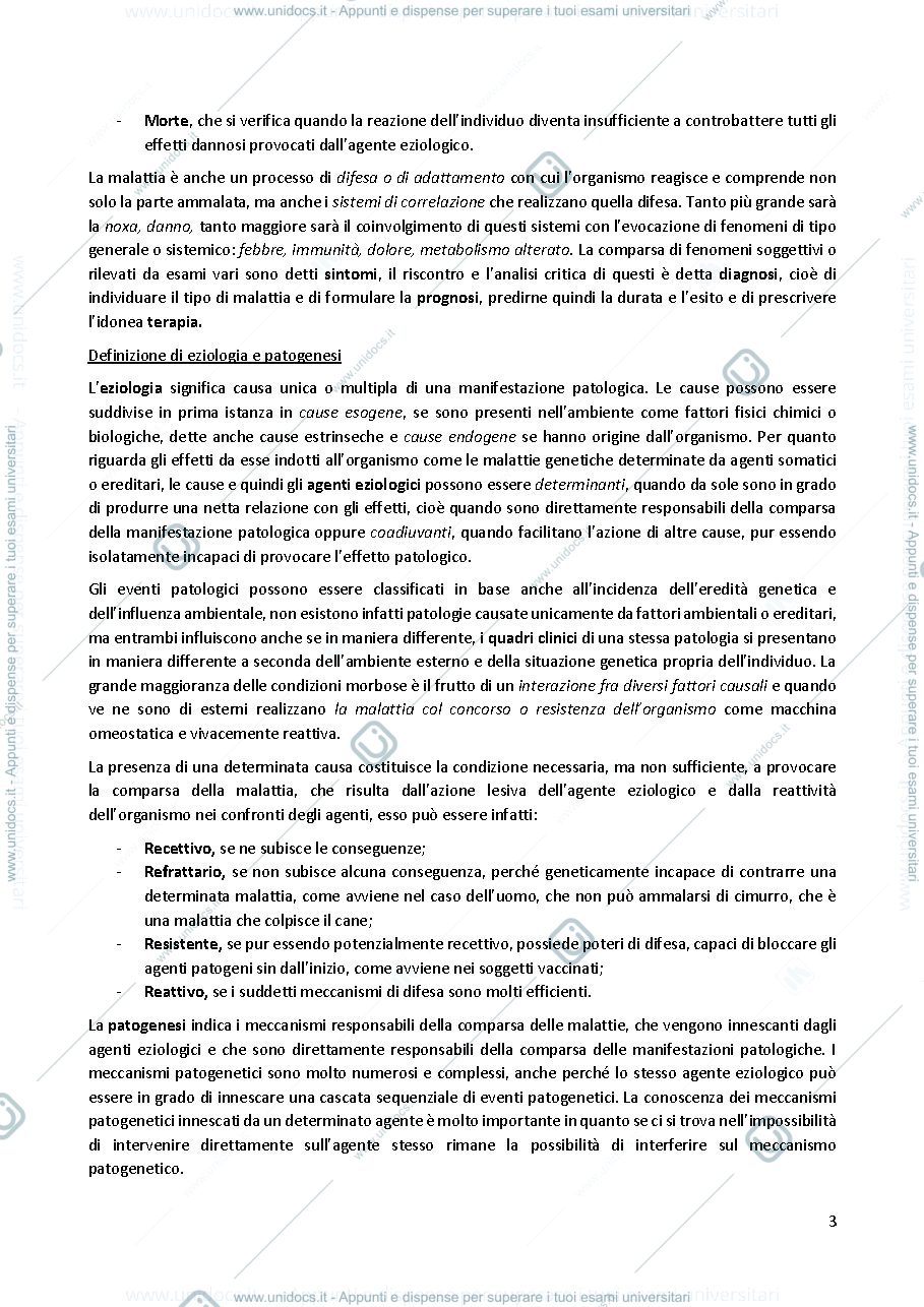 Anteprima pagina 3 — Patologia generale