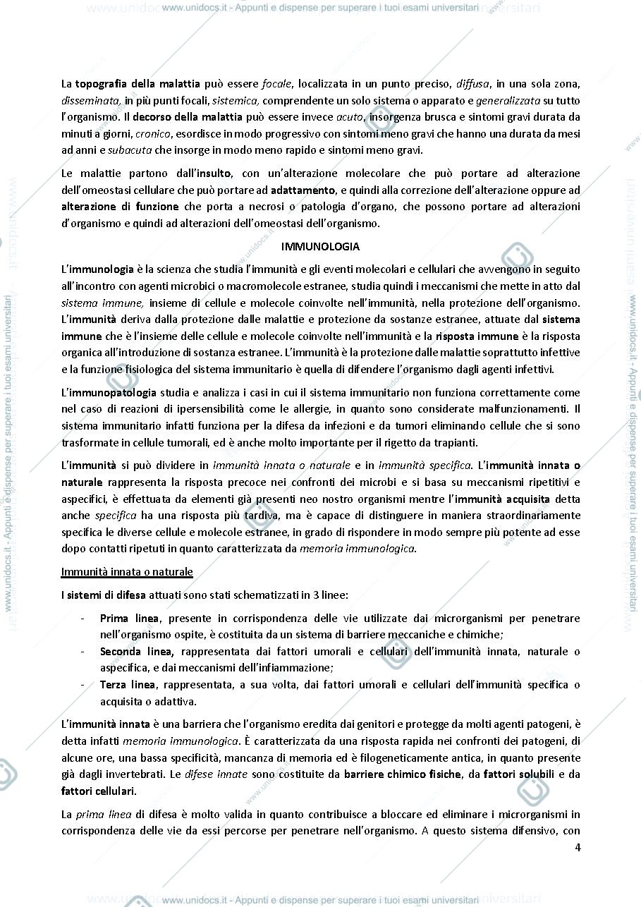 Anteprima pagina 4 — Patologia generale
