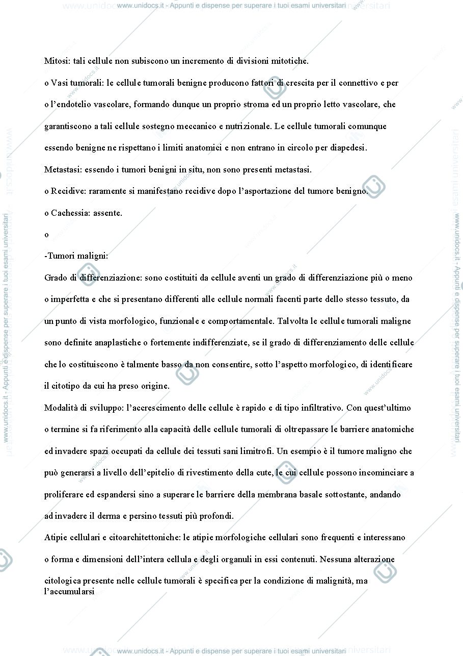 Anteprima pagina 5 — Patologia 1 anno