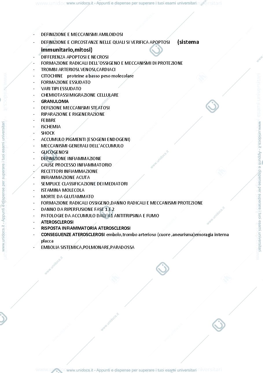 Anteprima pagina 1 — domande esame