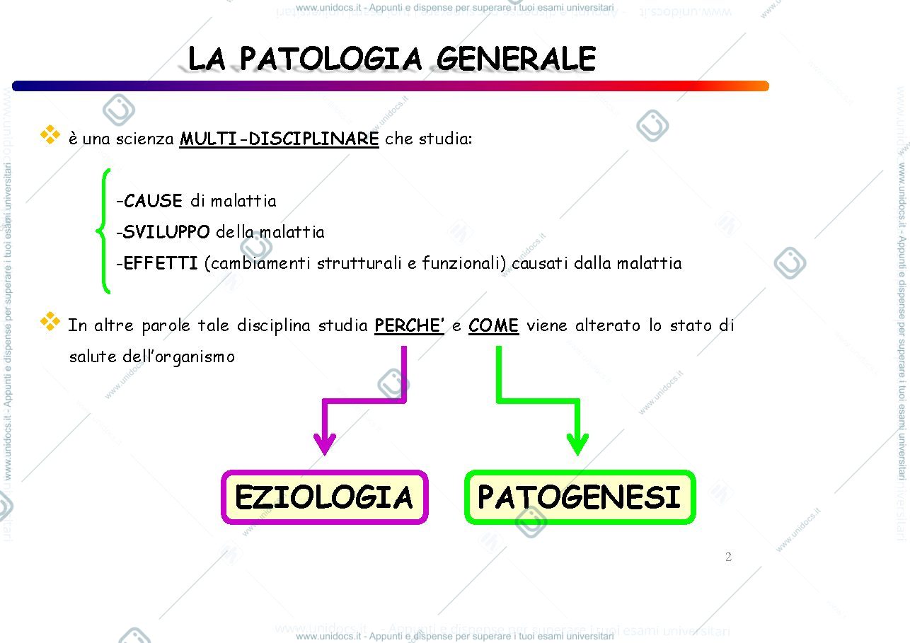 Anteprima pagina 2 — Patologia generale