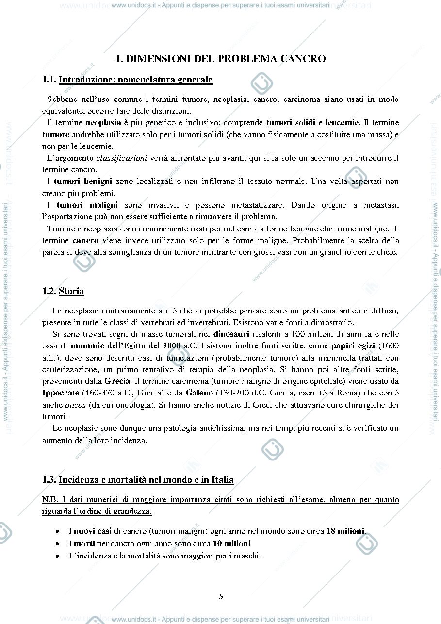 Anteprima pagina 5 — Dispensa patologia molecolare