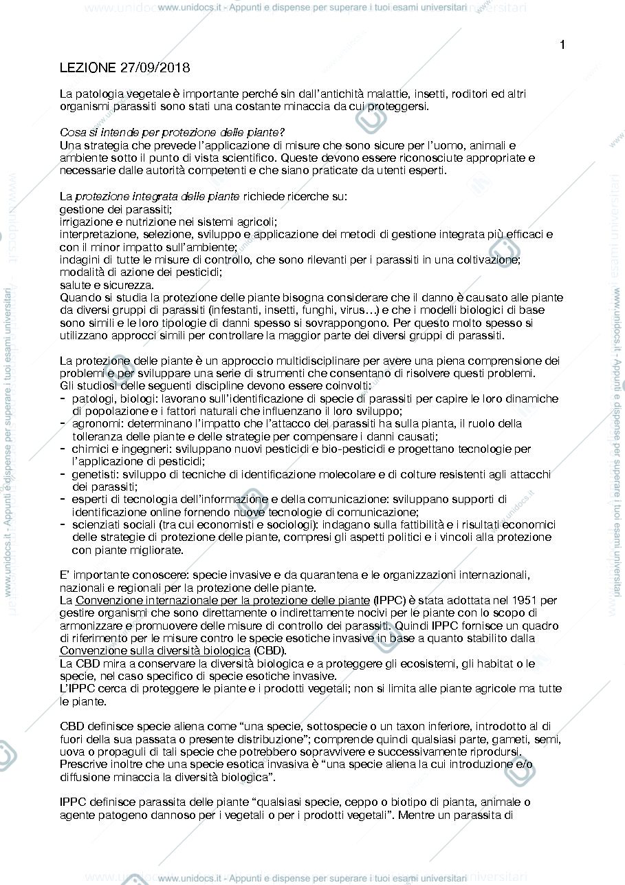 Anteprima pagina 1 — Patologia viticola 