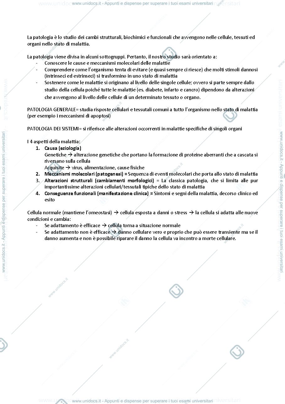 Anteprima pagina 2 — Patologia