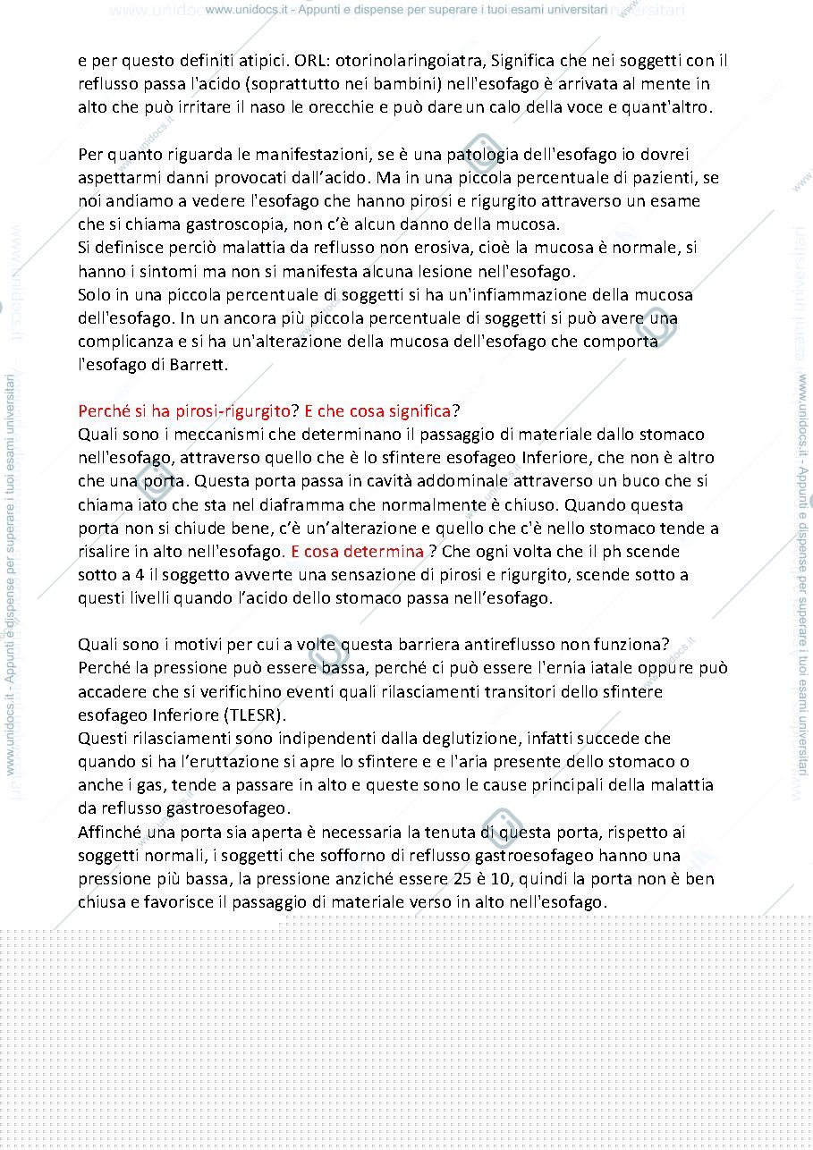Anteprima pagina 2 — Reflussi gastroesofageo 