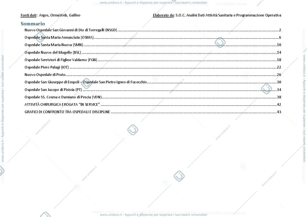Anteprima pagina 2 — Report percorso chirurgico